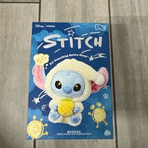 Disney Miniso Stitch Eat Something Before Sleep Blind Box